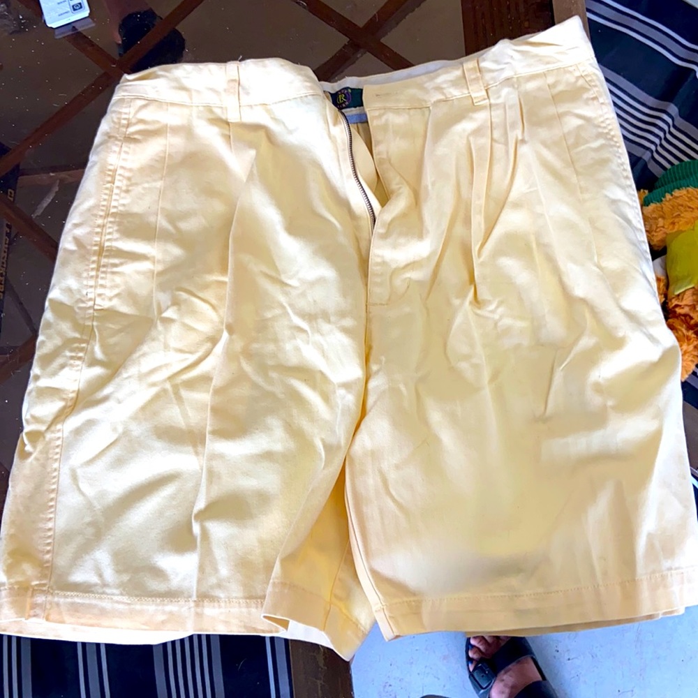 Club room men’s 36 cotton shorts prewashed.